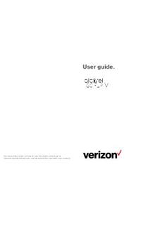 Alcatel Go Flip 5 manual. Smartphone Instructions.